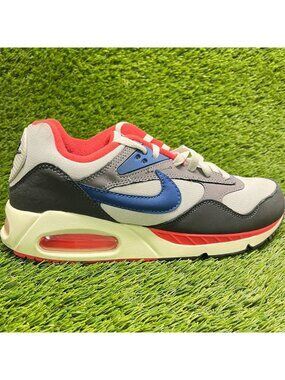 Nike Air Max Correlate Womens Size 9.5 Gray Red Athletic Running Shoes Sneakers